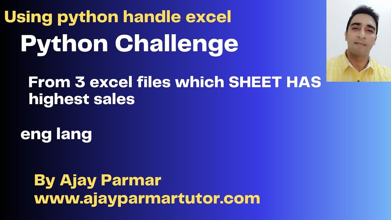 Python Project- handle Excel data -How to find which SHOP has highest ...
