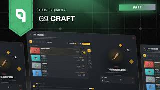 Crafting for FiveM | Free Script |  QBCore & QBOX & ESX