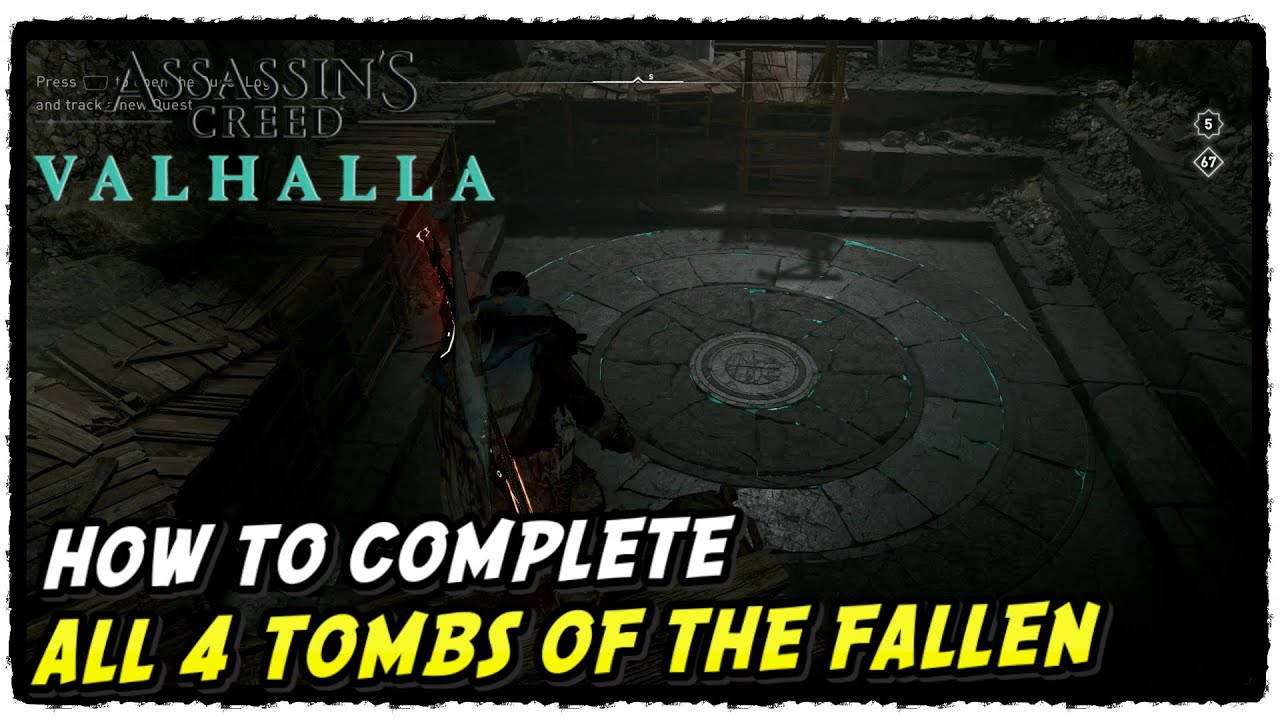 All Tombs of the Fallen Locations in AC Valhalla 