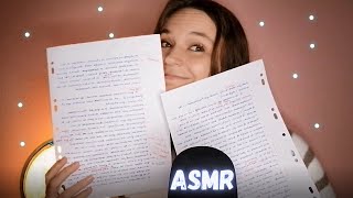ASMR | Whispered reading of an essay on adventure 🖋️ screenshot 4