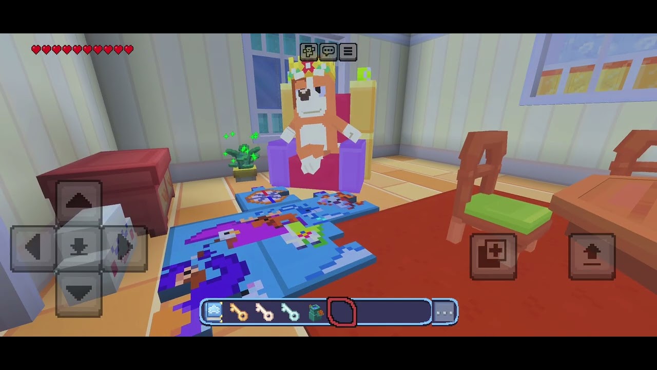Playing the new bluey mod in Minecraft - YouTube