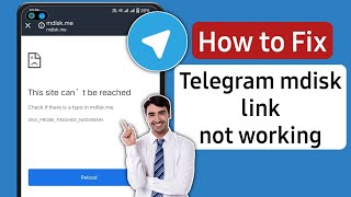 Telegram mdisk.me not working | telegram mdisk link not working problem 2023