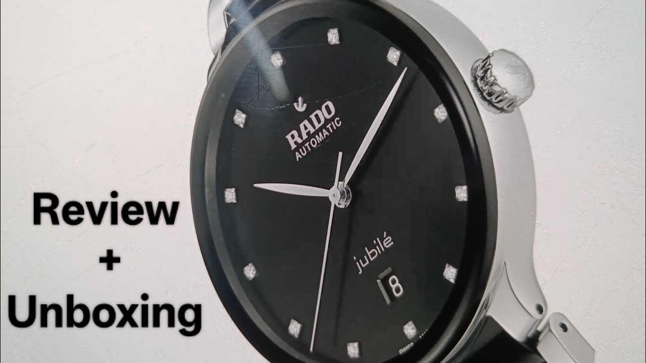 Rado watch Jublie Diamond Unboxing+Review 