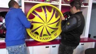 HILLYARD CUSTOM RIM&TIRE 32 INCH RIMS HUMMER H2 WITH 32 INCH RIMS