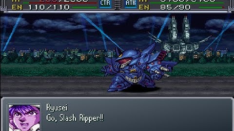 Super Robot Wars Alpha Gaiden - MP Gespenst Mk-II Attack