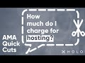 AMA 40 Quick Cuts – HoloFuel - How much do I charge for hosting?