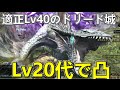 【実況】適正Lv40のドリード城にLv20代で凸【ドラゴンズドグマ オンライン 】ネタ#10
