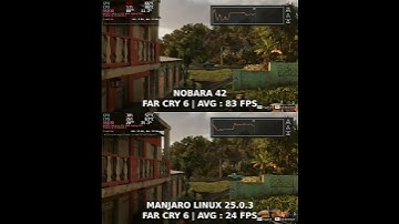 Nobara VS Manjaro | Linux Gaming Benchmarks #linuxandbenchmark #gaming #gamingonlinux
