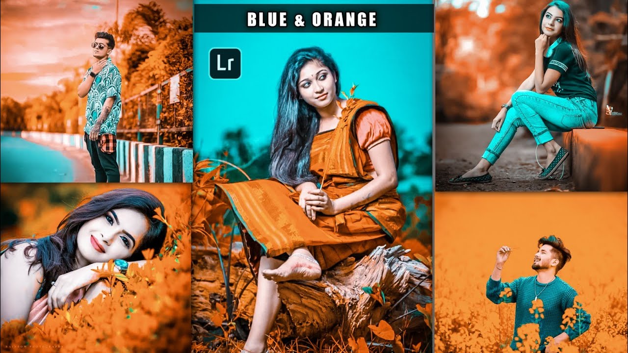 Lightroom Blue And Orange Colour Tone Presets l Lr Editing Tutorial