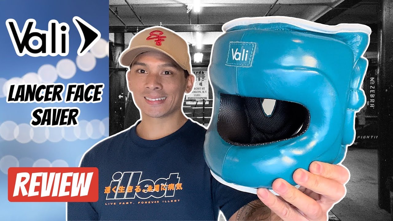 Vali Lancer Face Saver Headgear REVIEW GREAT BANG FOR BUCK! YouTube
