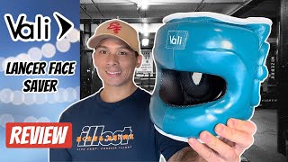 Vali Lancer Face Saver Headgear REVIEW- GREAT BANG FOR BUCK! screenshot 3