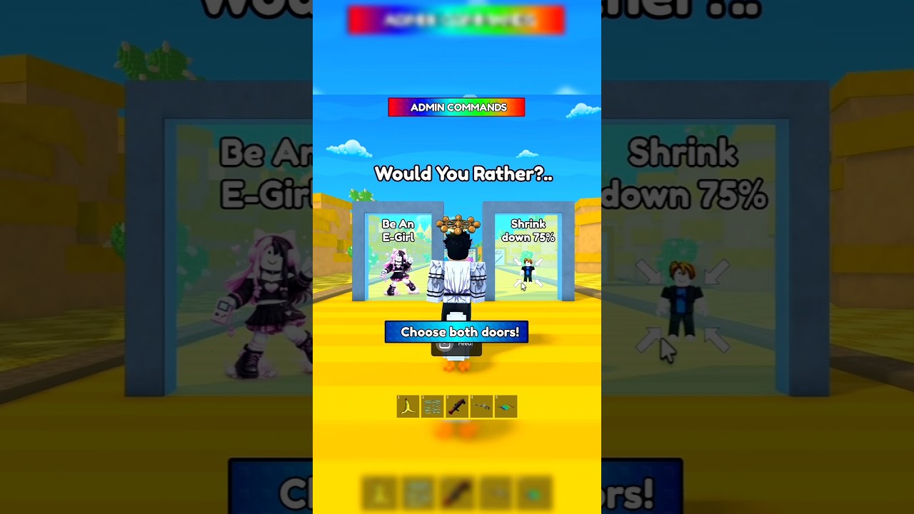 I REGRET MY ANSWER ALREADY 💀 #shorts #funny #fyp #gaming #roblox