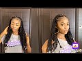 How to : Half feed in Braids Half Sew  in Fulani braids tutorial | Trending Hairstyle 2021