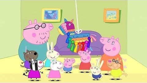 peppa pig party time app full gameplay lets play