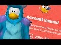 BANNED FROM CLUB PENGUIN ISLAND