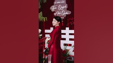 Dâu xinh quá,decor cũng xinh luôn ạ🌸 Dâu rể hoàn toàn có thể thoải mái dùng tone đỏ trong mùa cưới