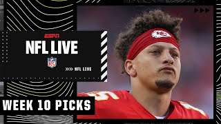 Ryan Clark's Week 10 NFL Picks 👀 | NFL Live