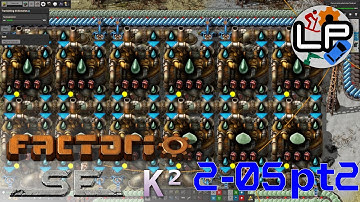 S2-E5 pt2 - Sandy Shores - Laurence Plays Factorio: Space Exploration 0.6 + Krastorio²