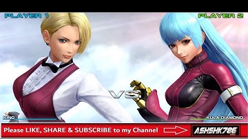 THE KING OF FIGHTERS XIV - King VS Kula Diamond