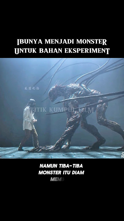 Jadi bahan percobaan, ibu ini berubah menjadi monster #alurceritafilm #film