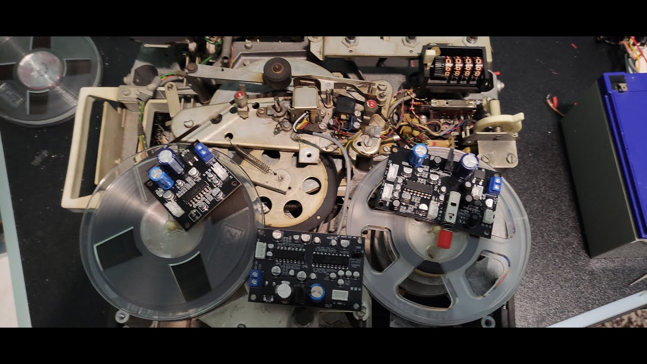 Testing cheap Tapehead Preamplifier boards YouTube
