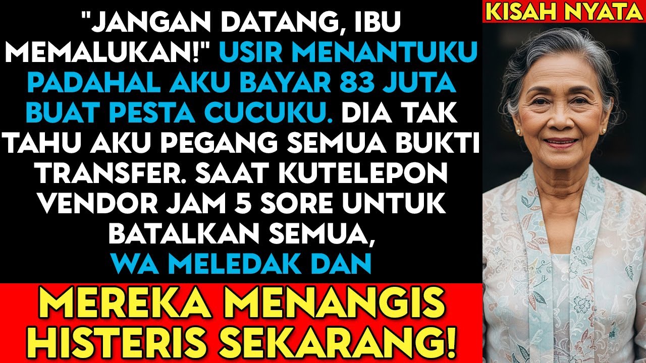 Ini Pesta BEBAS ORANG TUA