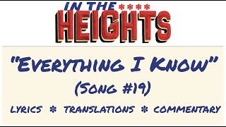 Celebrity "Everything I Know" - Lyrics, Translations, & Dumb Commentary Wealth