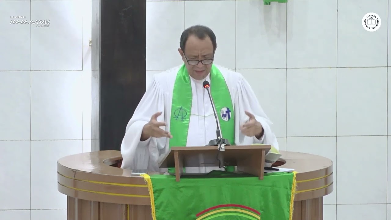 “Hidup Damai di KerajaanNya” - Pdt. Omnesimus Kambodji