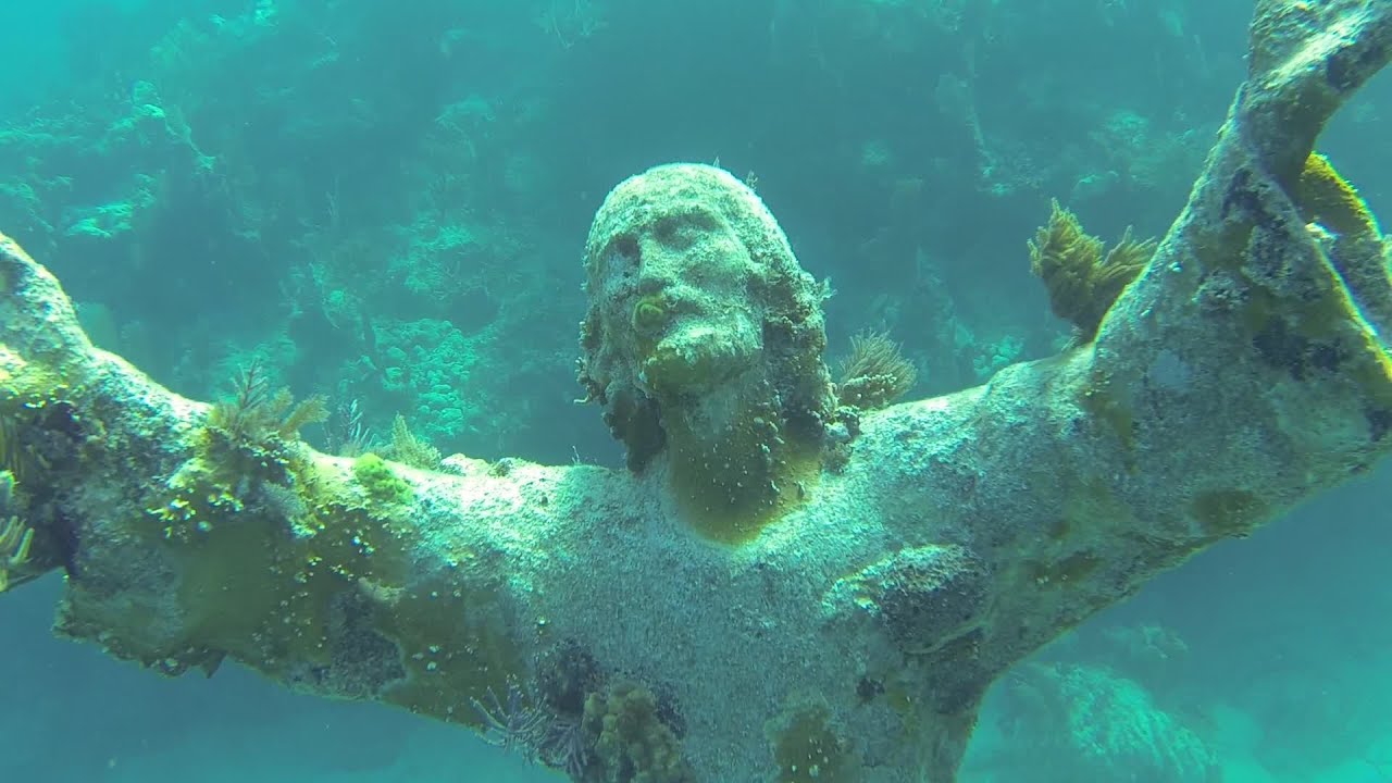 Christ of the Abyss, Key Largo Florida Snorkel Tour - YouTube