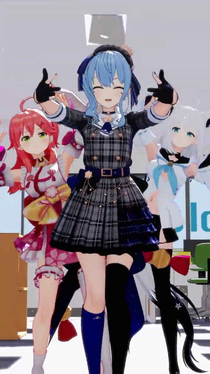 baibaifaito / Fubu-miComet【hololive MMD】#白上フブキ #星街