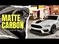 Transforming my 2021 mach 1 mustang matte carbon fiber steering wheel  more