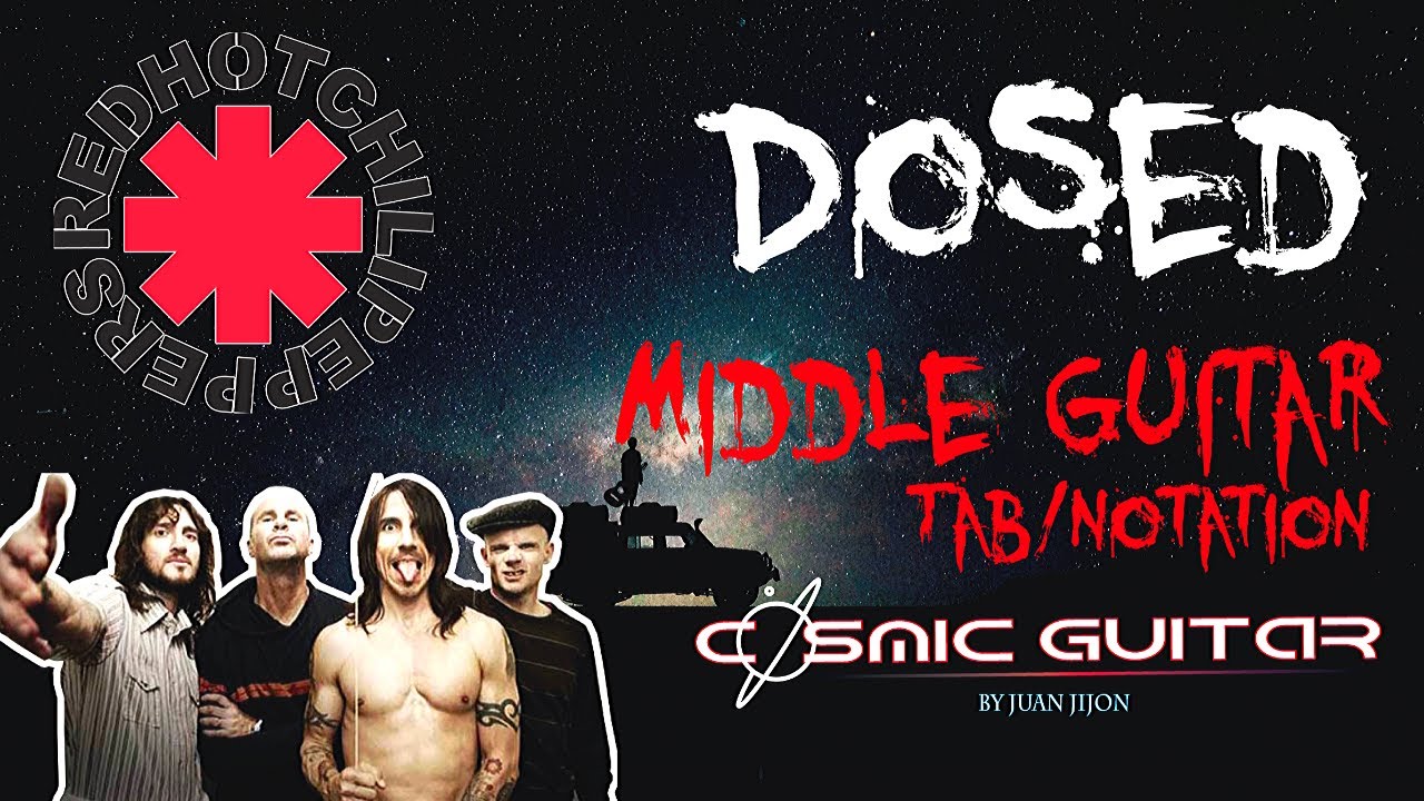 Dosed Red Hot Chili Peppers Middle Guitar Tab/Notation YouTube