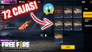 ABRIENDO 72 CAJAS DE ARMAS Y SKINS EN FREE FIRE  *LAMENTABLE* NO LO VEAS😢