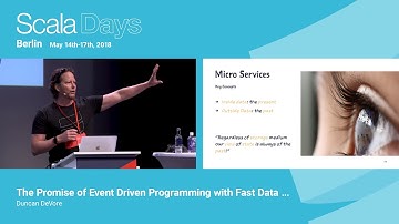 The Promise of Event Driven Programming with Fast Data by Duncan DeVore