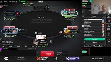 25NL Zoom Play & Explain on Pokerstars