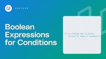 Boolean Expressions for Conditions (AI Programming with Python)