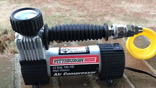 Harbor Freight Portable Air Compressor Review