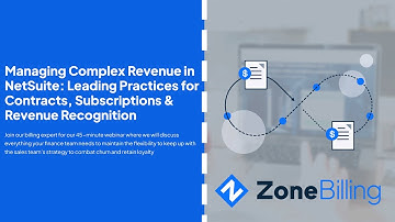 Managing Complex Revenue in NetSuite: Tips for Contracts, Subscriptions & Revenue Recognition | EMEA