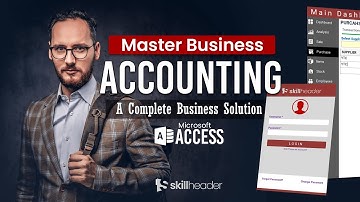 Master Business Accounting Software in MS Access | A Complete Business Solution