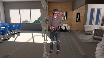 Testing 3D Organon VR in mixed Reality