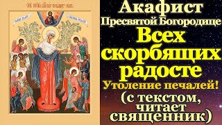 Акафист Пресвятой Богородице пред иконой Всех скорбящих Радость, молитва Божией Матери