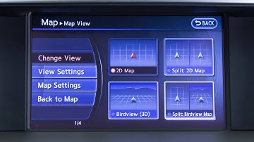2016 Infiniti Q70 -  Map Button (if so equipped)