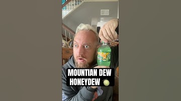 MOUNTAIN DEW HONEYDEW #djhuntsofficial #mountaindew #haveyoutried #tastetest #sodareview #funny #wtf