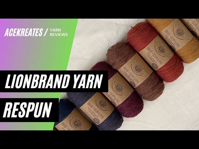 The Knit McKinley Podcast Episode 4: Lion Brand Re-Spun yarn