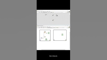 Parallelle while-lussen gebruiken in LabView #shorts #shortsyoutube #labview