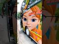 The Wheels On The Bus On The Way To Beach - Mode Bus Transparan Part 8 #shorts