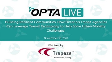 Building Resilient Communities | Webinar by Trapeze Group