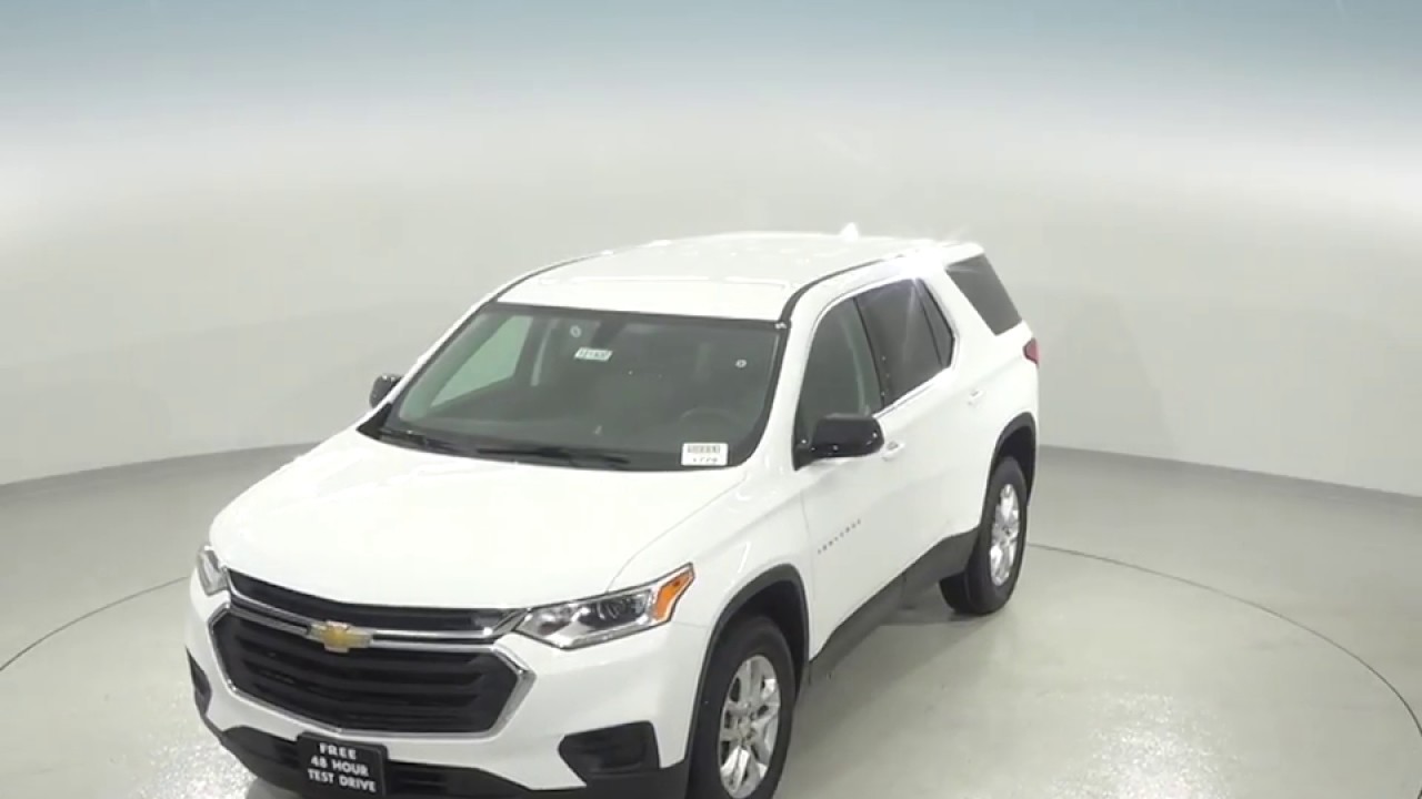 181920 New, 2018, Chevrolet Traverse, LS, White, Test