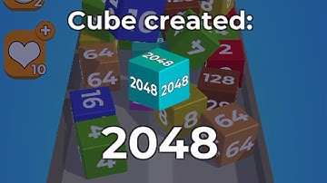 Chain Cube: 2048 - Gameplay Android, iOS #2