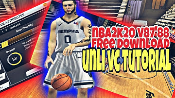 NBA2K20 MOBILE - Updated Version 87 and 88 Free Download | UNLI VC TUTORIAL Using Lucky Patcher
